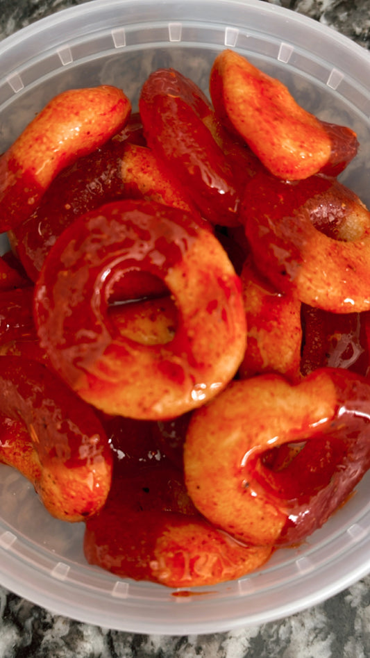 Chamoy Peaches